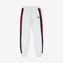 Fila White Line Jogger - Naisten Housut - Valkoinen | FI-78728